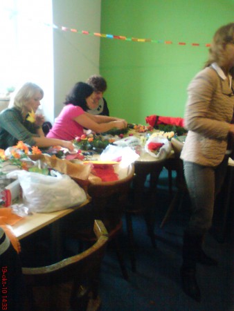 Ponuka tvorivé dielne počas víkendov, relaxačné stretnutia